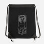 Fiery Aries-None-Drawstring-Bag-MaxoArt