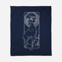 Fiery Aries-None-Fleece-Blanket-MaxoArt