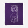 Fiery Aries-None-Fleece-Blanket-MaxoArt