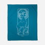 Fiery Aries-None-Fleece-Blanket-MaxoArt