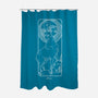 Fiery Aries-None-Polyester-Shower Curtain-MaxoArt