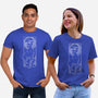 Fiery Aries-Unisex-Basic-Tee-MaxoArt