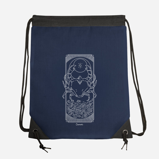 Elestial Cancer-None-Drawstring-Bag-MaxoArt