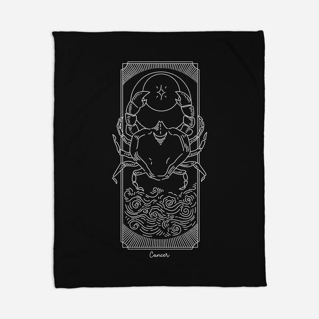 Elestial Cancer-None-Fleece-Blanket-MaxoArt