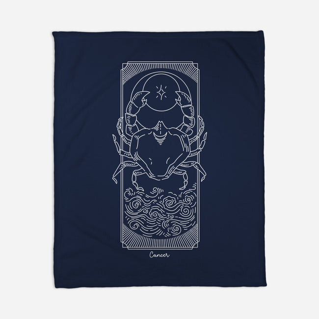 Elestial Cancer-None-Fleece-Blanket-MaxoArt