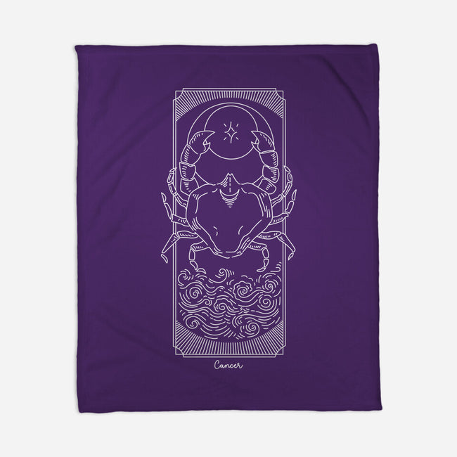Elestial Cancer-None-Fleece-Blanket-MaxoArt