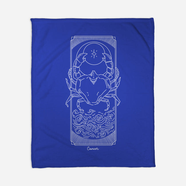 Elestial Cancer-None-Fleece-Blanket-MaxoArt