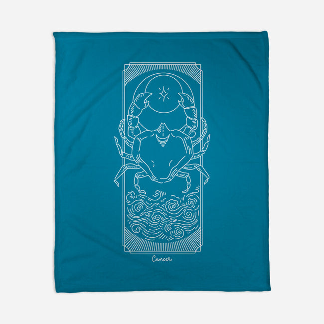 Elestial Cancer-None-Fleece-Blanket-MaxoArt