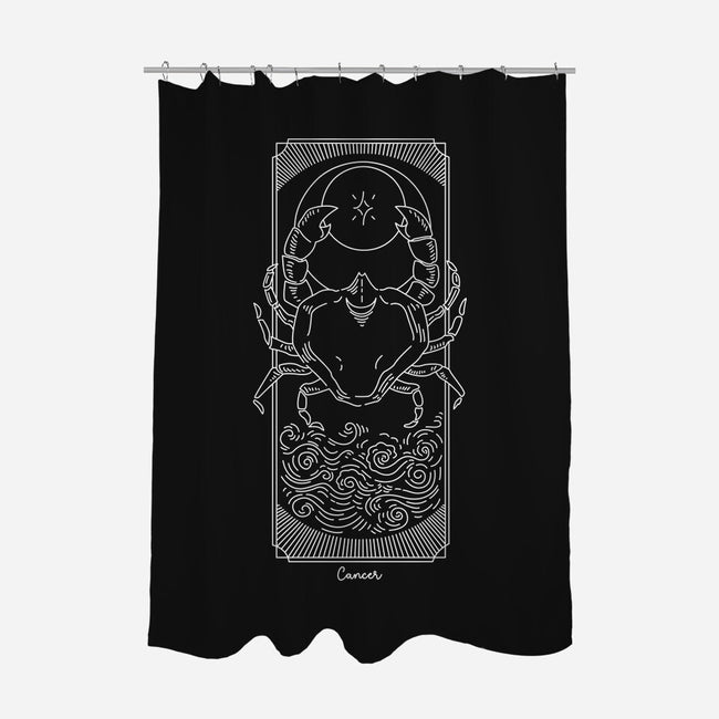 Elestial Cancer-None-Polyester-Shower Curtain-MaxoArt