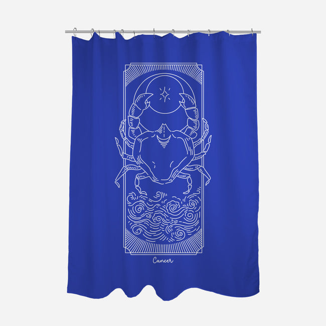 Elestial Cancer-None-Polyester-Shower Curtain-MaxoArt