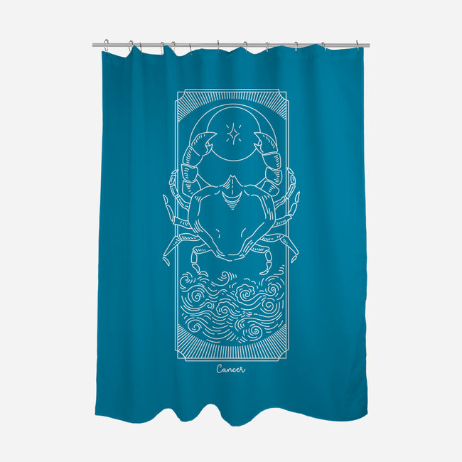 Elestial Cancer-None-Polyester-Shower Curtain-MaxoArt