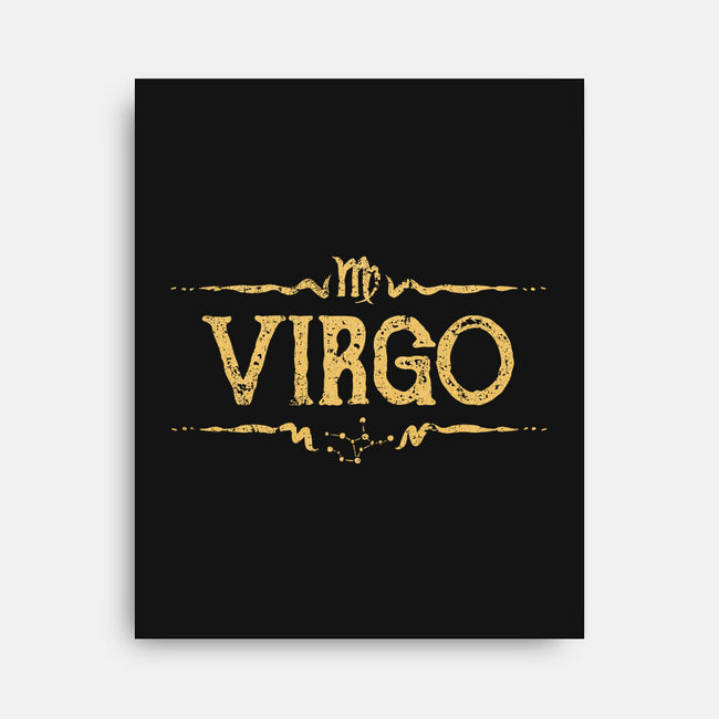 Vintage Virgo-None-Stretched-Canvas-kg07