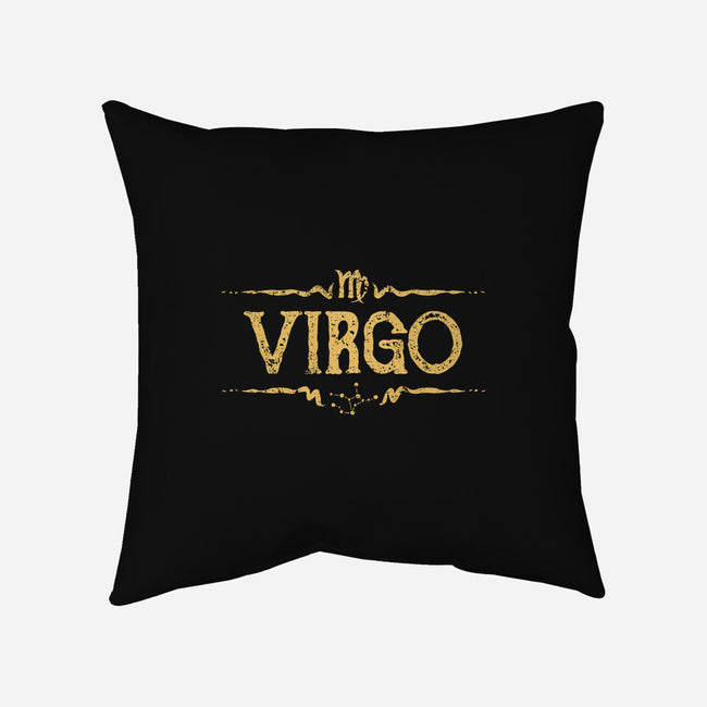 Vintage Virgo-None-Removable Cover w Insert-Throw Pillow-kg07