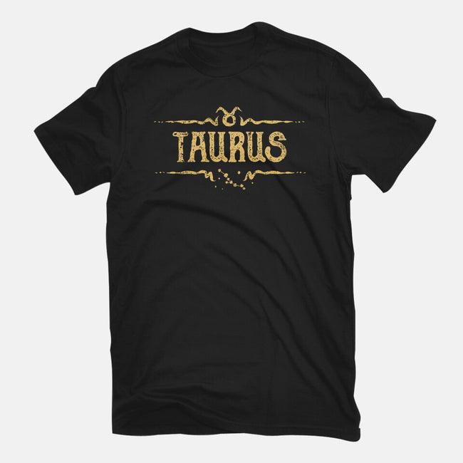 Vintage Taurus-Mens-Basic-Tee-kg07