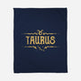 Vintage Taurus-None-Fleece-Blanket-kg07