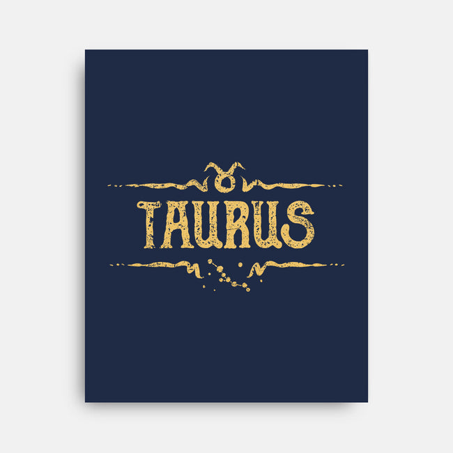 Vintage Taurus-None-Stretched-Canvas-kg07