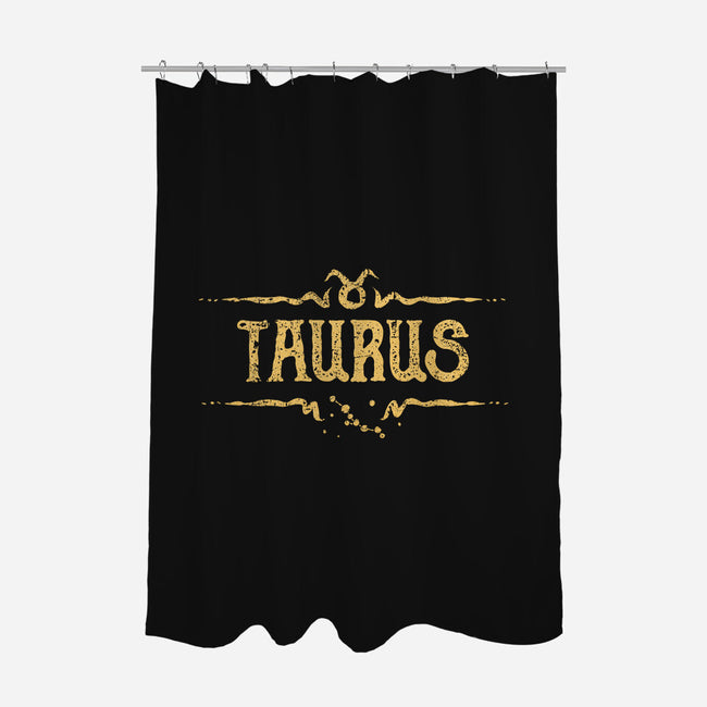 Vintage Taurus-None-Polyester-Shower Curtain-kg07