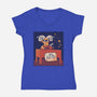 Aries The Best Sign-Womens-V-Neck-Tee-raffaus