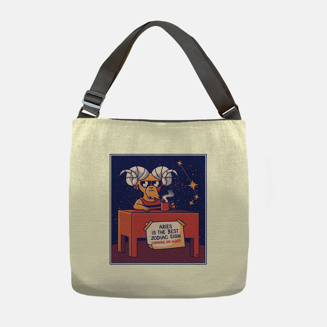 Aries The Best Sign-None-Adjustable Tote-Bag-raffaus