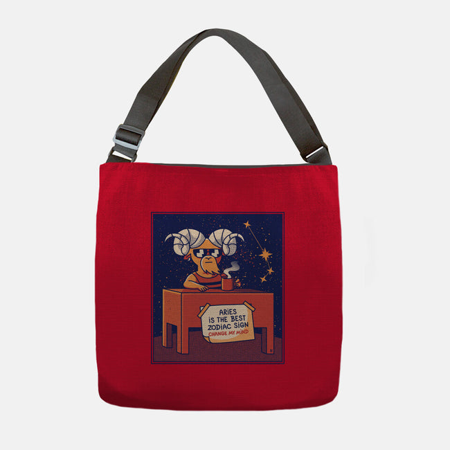 Aries The Best Sign-None-Adjustable Tote-Bag-raffaus