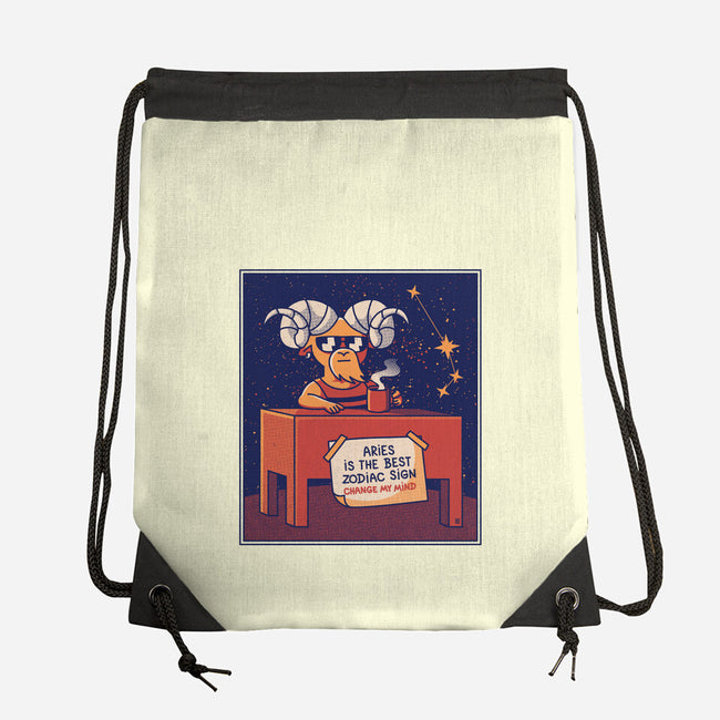 Aries The Best Sign-None-Drawstring-Bag-raffaus