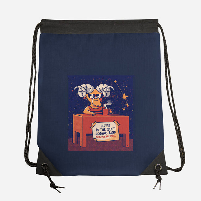 Aries The Best Sign-None-Drawstring-Bag-raffaus