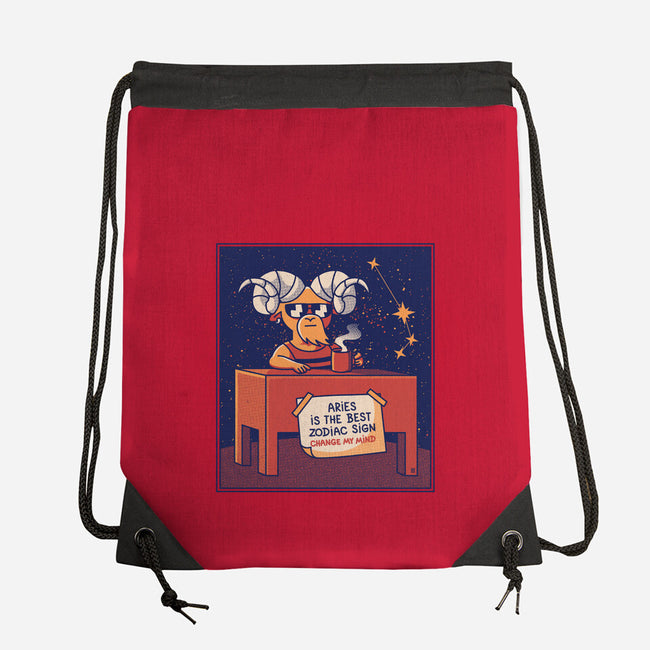 Aries The Best Sign-None-Drawstring-Bag-raffaus