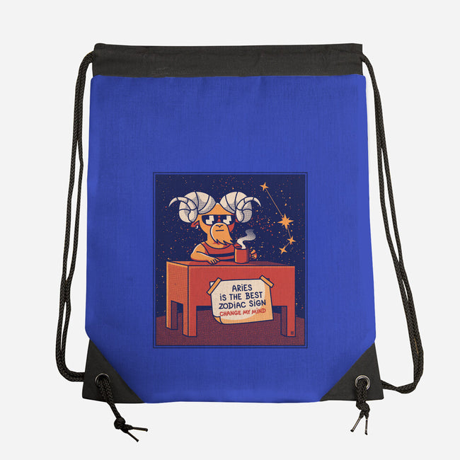 Aries The Best Sign-None-Drawstring-Bag-raffaus