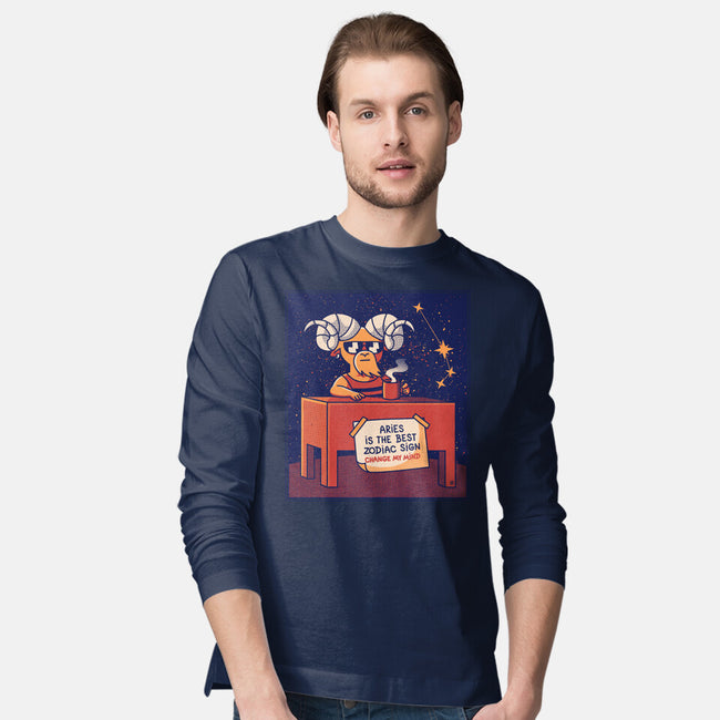 Aries The Best Sign-Mens-Long Sleeved-Tee-raffaus