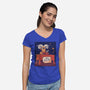 Aries The Best Sign-Womens-V-Neck-Tee-raffaus