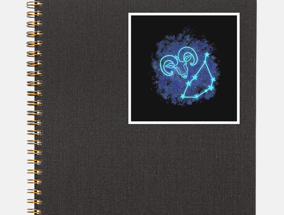 Capricorn Neon Constellation
