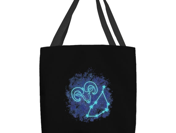 Capricorn Neon Constellation
