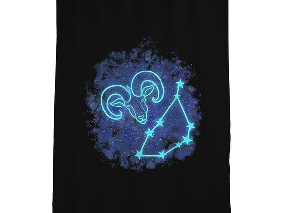 Capricorn Neon Constellation
