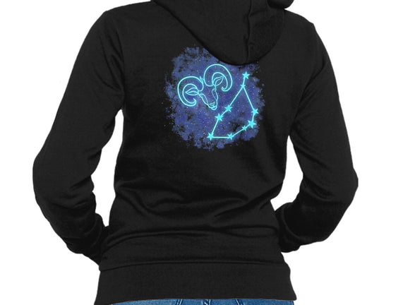 Capricorn Neon Constellation