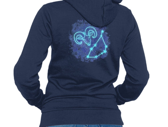 Capricorn Neon Constellation