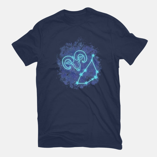 Capricorn Neon Constellation-Unisex-Basic-Tee-nickzzarto