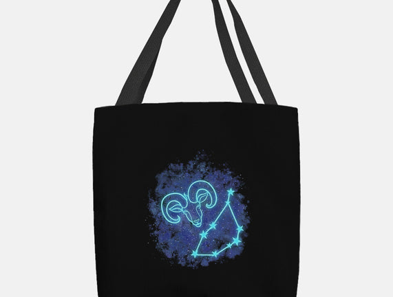 Capricorn Neon Constellation