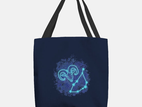 Capricorn Neon Constellation