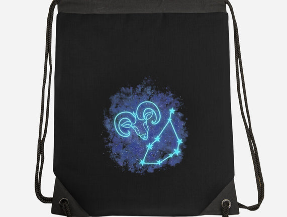 Capricorn Neon Constellation