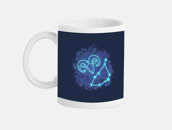 Capricorn Neon Constellation