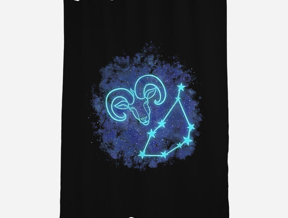 Capricorn Neon Constellation