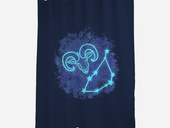 Capricorn Neon Constellation