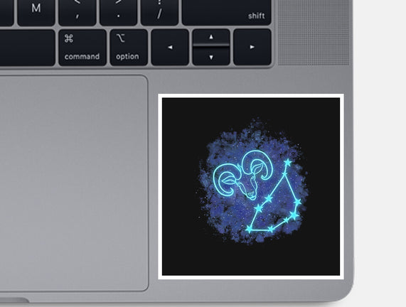 Capricorn Neon Constellation