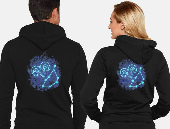 Capricorn Neon Constellation