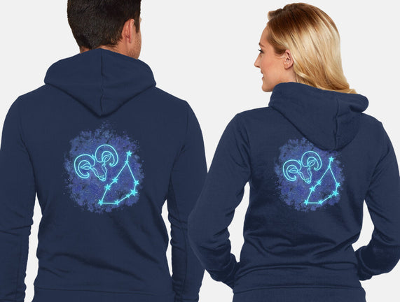 Capricorn Neon Constellation