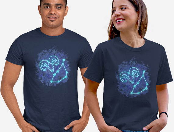 Capricorn Neon Constellation