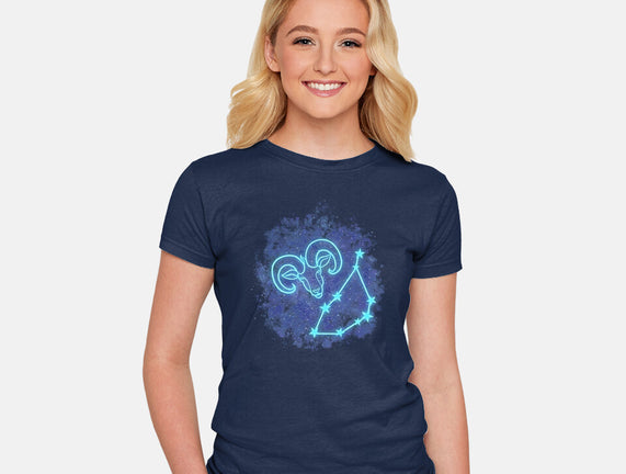 Capricorn Neon Constellation