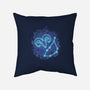 Capricorn Neon Constellation-None-Removable Cover w Insert-Throw Pillow-nickzzarto