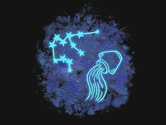Aquarius Neon Constellation