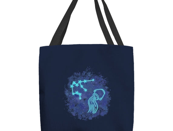 Aquarius Neon Constellation
